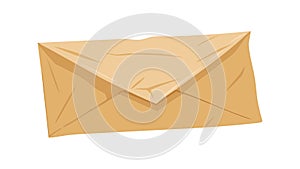 Simple Mail Envelope Icon, Basic Communication Symbol, Vector Design Generative AI