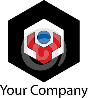 Simple mechanical logo