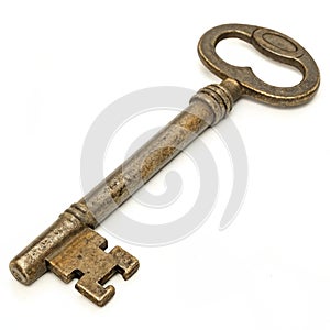 Key isolated on white background