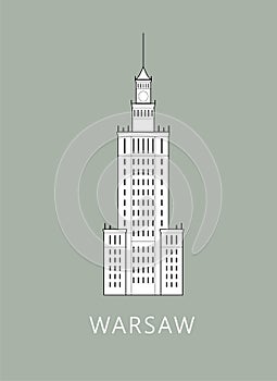 Warsaw cityscape photo