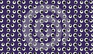 Simple Modern abstract purple balls pattern