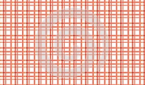 Simple Modern abstract red checkered mesh pattern