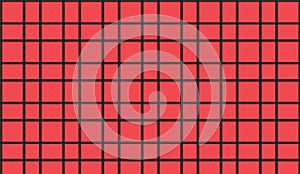 Simple Modern abstract red checkered pattern