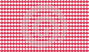 Simple Modern abstract red circles mesh pattern