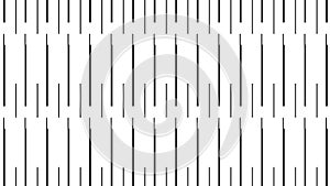 Simple Modern monochrome needles pattern