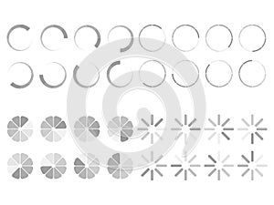 Simple modern preloaders