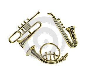 Simple Molded Decorative Horns photo