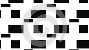 Simple monochrome square and rectangle pattern