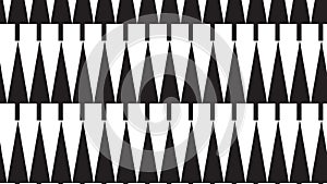 Simple monochrome tree pattern