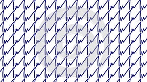Simple monochrome zigzag line pattern