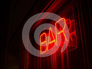 Neon Bar Sign