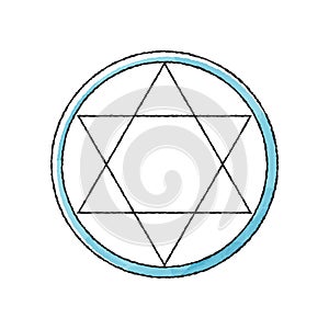 Simple and occult magic circle