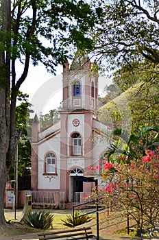 The simple Our Lady of the Rosary Church photo