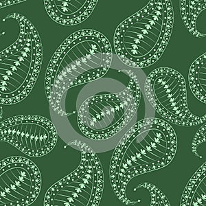 Simple paisley pattern