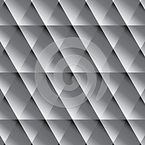 Simple Patern Geometri Gradient Black Gray Triangle Illustration Batik
