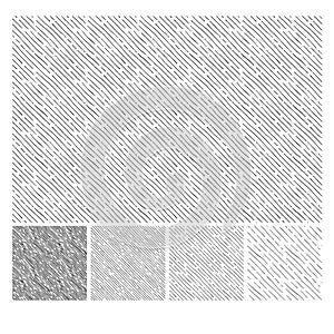 Simple pattern of inclined hatching grunge texture.