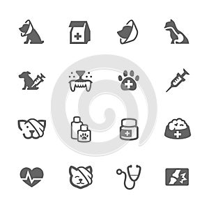 Simple Pet Vet icons