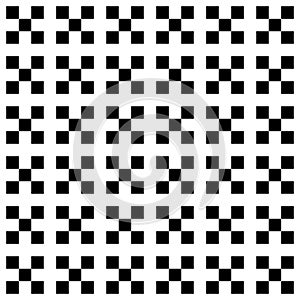 Simple pixel art seamless swatch pattern, black, 31.25%, square