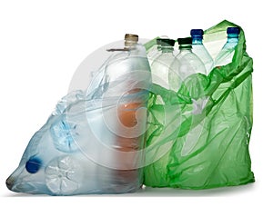 Simple plastic bottles