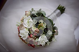 Simple and pretty wedding bouquet.