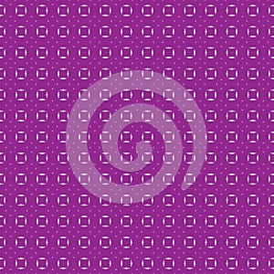 Simple Purple Geometric Squares Fabric Seamless Vector Texture Mosaic.Digital Pattern Design Background