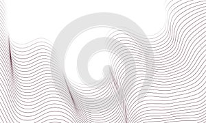 Simple purple wavy lines.