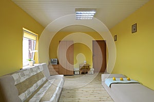 Simple room interior