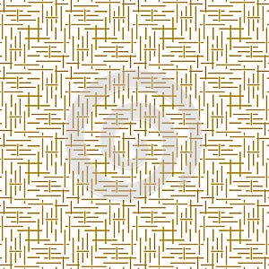 Abstract seamless pattern in the form of a mat