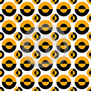 Simple seamless pattern - vector circle background