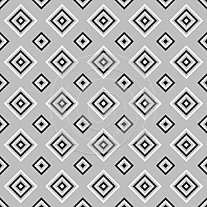Simple seamless square pattern background - vector graphic