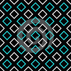Simple seamless square pattern background design