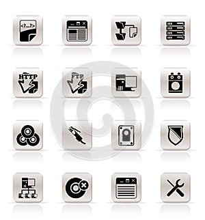 Simple Server Side Computer icons