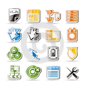 Simple Server Side Computer icons