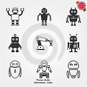 Robot icons