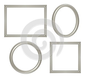Simple silver frame