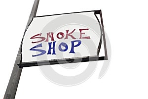 Simple Smoke Shop Sign