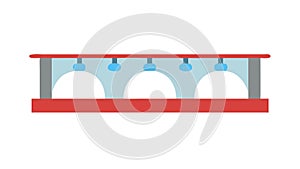 Simple Speech Bubble: Modern communication icon. vector design Generative AI