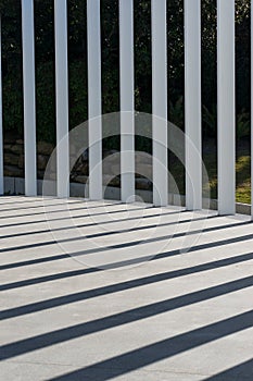 Simple spripe background of light and shadows