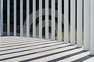 Simple spripe background of light and shadows