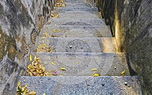 Simple stairs Steps outside in Puerto Escondido Mexico photo