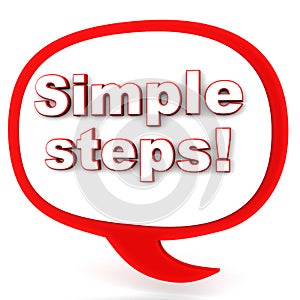 Simple steps