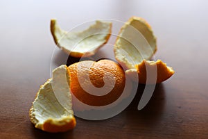 Simple Still of Orange Peels