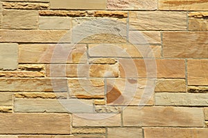 Simple stone wall texture copy space for background.