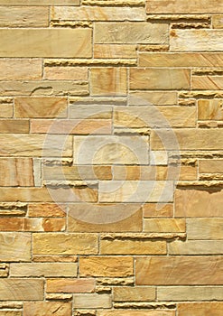 Simple stone wall texture copy space for background.