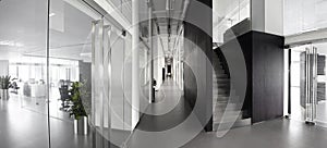 Simple and stylish office environment