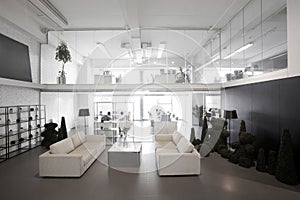 Simple and stylish office environment