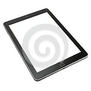 Simple tablet pro on transparent background