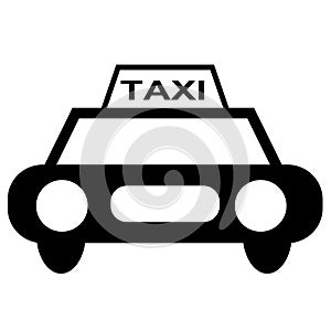 Simple Taxi Cab Icon