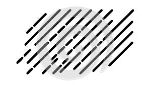 Black Diagonal Stripe Pattern Vector, vector design Generative AI