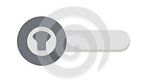 Simple toggle switch icon for settings or options , vector design Generative AI